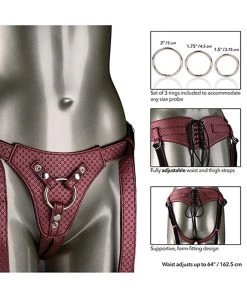 California Exotic Novelties The Regal Queen Strap On Harness