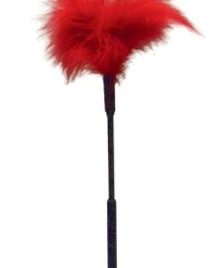 Sex And Mischief What's New Feather Tickler In Red