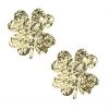 Neva Nude What's New Kiss Me I'm Irish Super Sparkle Gold Glitter Clover Pasties