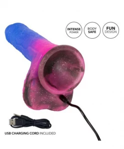 California Exotic Novelties What's New Naughty Bits Ombre Hombre Vibe Dildo