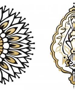 Body Arts Ink Temporary Body Tattoo- Athena