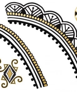 Body Arts Ink Temporary Body Tattoo- Athena