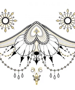 Body Arts Ink Temporary Body Tattoo- Audrey