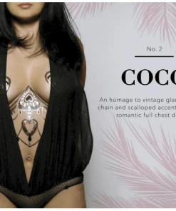 Body Arts Ink Temporary Body Tattoo- Coco