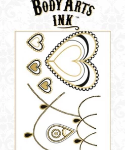 Body Arts Ink Temporary Body Tattoo- Coco