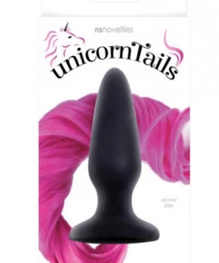 NS Novelties Unicorn Tails Butt Plug In Pink