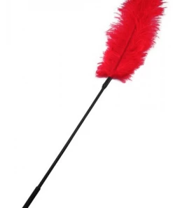 Sportsheets Inc Ostrich Tickler In Red