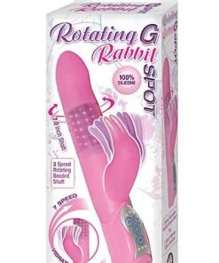 Nasstoys Rotating G-Spot Rabbit In Pink