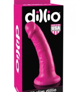 Pipedream Products Dillio 6 Inches Slim In Pink