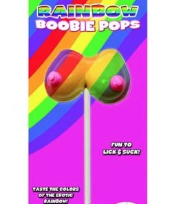 Hott Products Rainbow Boobie Candy Pop