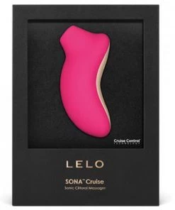Lelo Sona Cruise Control Sonic Clitoral Massager In Dark Pink