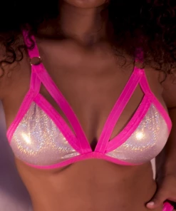 Bedroom Behavior Bubbleyum Cage Bikini Top