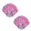 Neva Nude What's New My Lil Pony Iridescent Pink Sequin Mermaid Shell Pasties