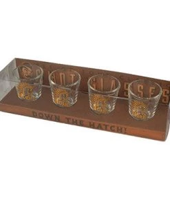 Trixie And Milo What's New Horny Unicorn Shot Glass Set