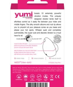 Vedo Yumi Rechargeable Vibe In Foxy Pink What's New