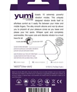 What's New Vedo Yumi Rechargeable Vibe In Deep Purple