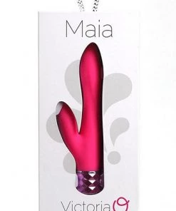 Maia Toys Victoria Silicone Dual Vibe In Neon Pink What's New 5 Maia Toys Victoria Silicone Dual Vibe In Neon Pink What's New