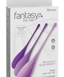 Pipedream Products Fantasy For Her Kegel Train-Her Set In Purple What's New