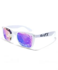 GloFx What's New Ultimate Kaleidoscope Glasses In White