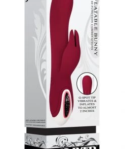California Exotic Novelties Inflatable Bunny G-Spot Vibrator What's New