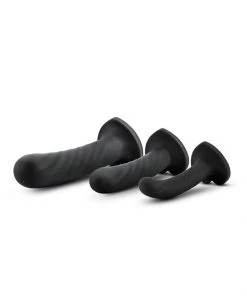 Blush Novelties Set Of 3 Temptasia Twist Silicone Dildos