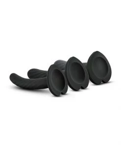 Blush Novelties Set Of 3 Temptasia Twist Silicone Dildos