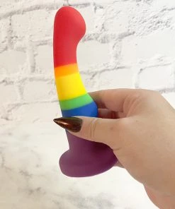 Blush Novelties What's New Avant Pride Freedom Rainbow Dildo