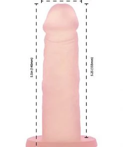 BMS Enterprise Peach Bellini Cocktails 5.5 Inch Silicone Dildo