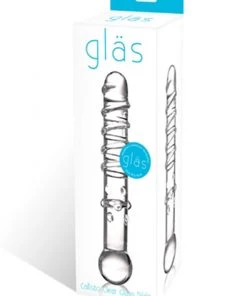 The Callisto Clear Glass Dildo