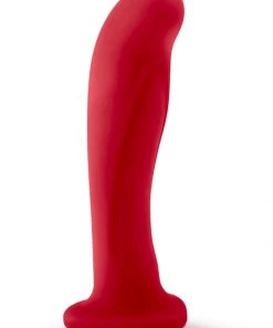 Blush Novelties Jezebel Slim Silicone Dildo In Red What's New