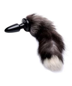 XR Brands Grey Fox Tail Butt Plug What's New