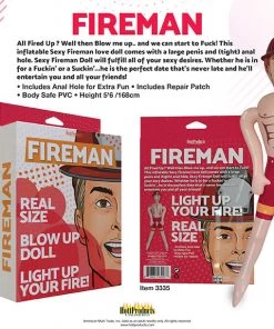 Hott Products Fireman Inflatable Doll What's New