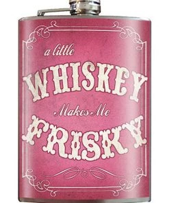 Trixie And Milo Whiskey Makes Me Frisky Flask What's New