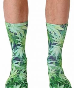 Living Royal Weed Crew Socks