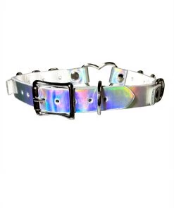 Funk Plus Holographic Heart BDSM Collar