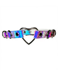 Funk Plus Snake Heart Bondage Collar