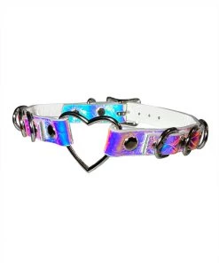 Funk Plus Snake Heart Bondage Collar