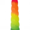 Split Peaches What's New Vibrant Rainbow Unicorn Dildo
