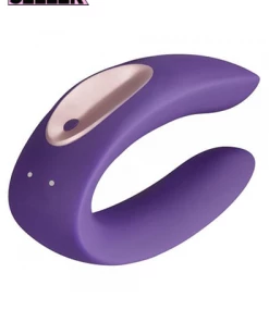 Satisfyer What's New Doubles Plus Couples U-Shaped Vibrator Purple