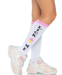 Leg Avenue What's New Lick Me Socks