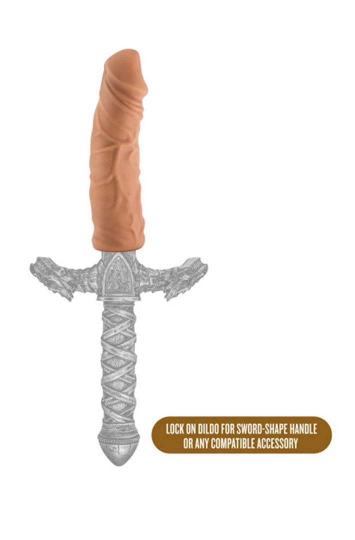 Blush Novelties The Realm - Realistic 8 Inch Lock On Dildo 2 Blush Novelties The Realm - Realistic 8 Inch Lock On Dildo