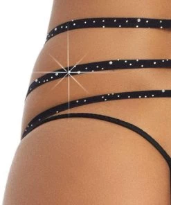 * What's New Strappy Rhinestone Garter 5 * What's New Strappy Rhinestone Garter
