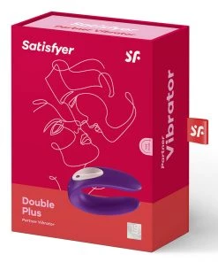 Satisfyer What's New Doubles Plus Couples U-Shaped Vibrator Purple