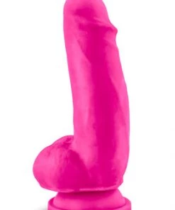 Blush Novelties What's New Au Natural Beefy 7 Inch Pink Dildo