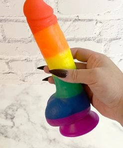 NS Novelties 8" Colours Pride Edition Rainbow Dildo What's New