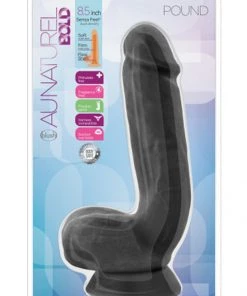 Blush Novelties Au Natural 8.5 Inch Black Dildo What's New