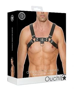 Midnight What's New Bulldog Chest Harness