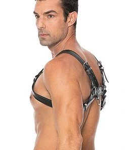 Midnight What's New Bulldog Chest Harness