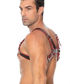 Midnight Black And Red Bulldog Chest Harness What's New 6 Midnight Black And Red Bulldog Chest Harness What's New
