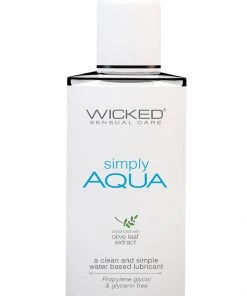 Wicked What's New Simply Aqua Lubricant